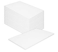 Lastre Polistirolo Espanso 25pz 100x50x1cm Isolanti per Imballaggi e Fai da Te