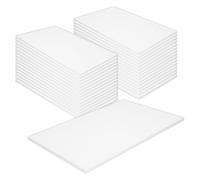 Lastre Polistirolo Espanso 50pz 100x50x1cm Isolanti per Imballaggi e Fai da Te