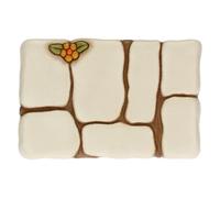 Lastricato con fiore in set da due pezzi per presepe classico Thun