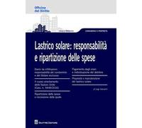 Lastrico solare. Responsabilità e ripartizione delle spese