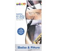 Lastrine Rame Per Sbalzo e Incisione 15x30 Confezione 12 Fogli DECO CWR