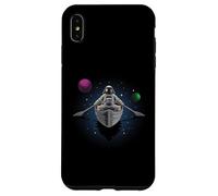 L'astronauta Guida La Barca In Pianeti Spaziali E Stelle Custodia per iPhone XS Max