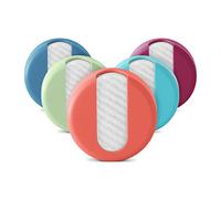 LastRound® Dischetti Struccanti Lavabili LastObject - Alternativa ai Classici 1000 Dischetti Struccanti Monouso - Prodotto in Danimarca -Set di 7 Dischetti Cotone Riutilizzabili (Arancione)