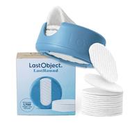 LastRound® Dischetti Struccanti Lavabili LastObject - Alternativa ai Classici 1000 Dischetti Struccanti Monouso - Prodotto in Danimarca -Set di 7 Dischetti Cotone Riutilizzabili (Blu)
