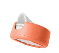 LastRound® Dischetti Struccanti Lavabili LastObject - Alternativa ai Classici 1000 Dischetti Struccanti Monouso - Prodotto in Danimarca -Set di 7 Dischetti Cotone Riutilizzabili (Arancione)