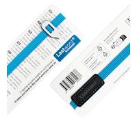 Lastword - Segnalibro Particolare, Segnalibro Elastico per Uomo, Donna e Bambino, Idea Regalo per Lettori, Laurea, Compleanno, Regali Carini per Insegnanti, Regali di Design - Blu Cielo