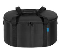 LASUK Borsa da viaggio portatile per fornello lento, custodia isolata per 4-8 litri di coccio compatibile con altre marche, rete interna in rete tiene la pentola in posizione, per viaggi, all'aperto,