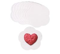 lasuroa 10pz Fogli Carta Testurizzata in Schiuma Magica, 6x6cm Carta Artistica 3D Gonfia Tela a Spugna a Forma Fiore Fogli Vuoti Pittura Testurizzata in Schiuma per Casa Decorazione Scrivania