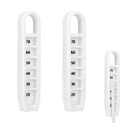 lasuroa 2 Pezzi di Strumenti Regolabili per L'altezza del Tee Golf, Facili Usare Regolatore Dell'altezza del Tee Facile da Usare Essenziali per L'allenamento Continuo dello Swing nel Golf (Bianco)