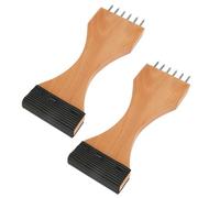 lasuroa 2pz Strumenti per Tensione Cinghie, Estrattore Cinghie Tappezzeria con Design Leva Impugnatura Antiscivolo e Perni Acciaio Affilati per Tela Tappeti Riparazione Mobili Decorazioni Fai da Te