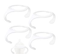 lasuroa 4pz Manici per Biberon per Tommee Tippee, Impugnatura Ergonomica Antiscivolo Un Facile Auto-Alimentazione Senza BPA Supporto di Ricambio Biberon Neonati