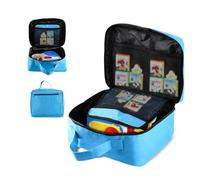 lasuroa Borsa organizer per giocattoli per Little Tikes Story Dream Machine, borsa Oxford per giocattoli portatile, con tasche separate per Little Tikes Story Dream Machine (blu)