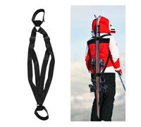 lasuroa Cinghia Porta Sci, Zaino da Sci con Cinghie Cinghia per Sci e Porta Bastoncini Zaino Porta Sci Tracolla per Sci per Tavole da Sci Bastoncini Accessori per Sport Invernali