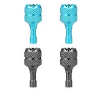 lasuroa Joystick Drone 4pz, Mini Stick Controller Droni Radiocomando Stick per Drone Stick Drone Compatibile con DJI Mini 3 PRO Accessori per Controller Smart DJI RC(Azzurro e Blu)