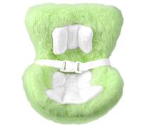 lasuroa Seggiolino Auto Bambole, Grazioso Seggiolino Auto con Morbidi Cuscini Pelosi Clip Presa d'Aria e Accessori Decorativi Tavolo Regali per appassionati e Collezionisti Bambole Blind Box(Verde)