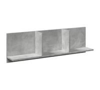 LASWWQMRF Armadio da parete, 100 x 16,5 x 30 cm, grigio cemento, in legno | Organizer da appendere salvaspazio in legno per soggiorno e camera da letto. Ideale per la decorazione e le cose quotidiane.
