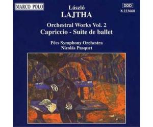 Laszlo Lajtha Capriccio, Suite De Ballet (Pasquet, Pecs Symphony Orch) (CD)