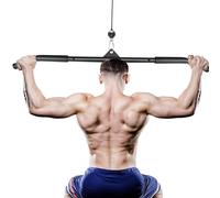 LAT Barra Staccabile Machine Diritta Tricipiti Bicipiti Sbarra per Trazioni