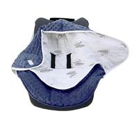 LAT Coperta per Ovetto Neonato Invernale - Coperta Universale per Seggiolino Auto Passeggino Buggy Maxi-Cosi Copertina Avvolgente per Bambini 0-12 Mesi (Dinosauro)