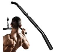 Lat Pull Down Bar | Fitness LAT Pulldown Bar - Palestra Cable Machine Attacco | Barra per tricipiti da 78,7 cm con comode maniglie antiscivolo | Puleggia rimovibile per attrezzature fitness, squat