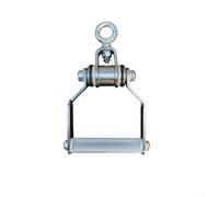 Lat Pulldown Manubrio per allenamento della forza, 45 gauge in acciaio accessorio fitness con presa sicura, compatibile con macchine da palestra multi-stazione