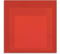 LATAFA Josef Albers《Quadrato sfumato》Poster Josef Albers Canvas Wall Art Josef Albers Stampe Josef Albers Pittura per Home Decor Picture 40x40cm senza cornice