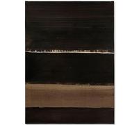 LATAFA Poster astratto di Pierre Soulages Poster Pierre Soulages Canvas Wall Art Pierre Soulages stampe regali pittura per Home Decor Picture 50x70cm senza cornice