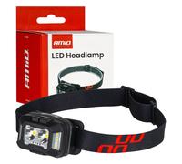 Latarka czołowa akumulatorowa 2xXPG+10SMD 1800mAh SUPER BRIGHT (BATT) AMIO-04668