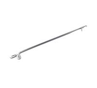 Latch Crochet Hook Small Size Single Head Ergonomic Design Alloy Latch Hook Crochet Needle For Knitting Crocheting Beading Crafting Household Use (Type 1)