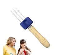 Latch Hook Tool | Crochet Binding-Off Maker Hook,3 Latch Needle Cord Knitting Tool for Binding-Off, Crocheting Project Supplies