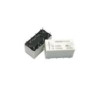 Latching Signal Relay DC 3V / 12V, 2A Load, 10 Pin DPDT PCB Relay with Sensitive Coil(HFD2-024-S-L2-D)