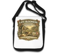Late Bloomers Garden Growing Inspiration - Borsa a tracolla bianca