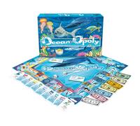 Late for the Sky Ocean-Opoly Brettspiel Blau