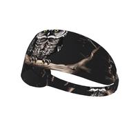 Late Night Owl Sport all'aria aperta fascia assorbire il sudore, fitness, sport, yoga, ciclismo, fascia elastica per capelli, fascia elastica per lo sport,