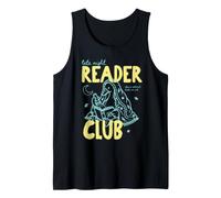 Late Night Reader Club Goose Book Lover Bookworm Bookish Canotta