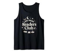 Late Night Readers Club Moon & Stars Book Lover Canotta