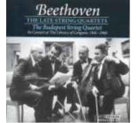 Late String Quartets, The (Budapest String Quartet) (CD) Album