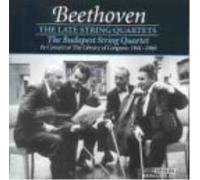 Late String Quartets, The (Budapest String Quartet) (CD) Album