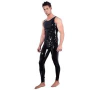 LateX Jumpsuit 2910306 Black L