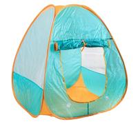Latebebebe Tenda Pop-up per Bambini 30x30x35 Pollici di Gioco in Poliestere con Porta Roll-up interattiva Finta Giocare per Bambini Giocattolo per Esterno Pop-