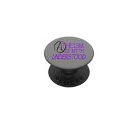 L'ateismo è il mito inteso Dibattito filosofico Testo viola PopSockets PopGrip Adesivo