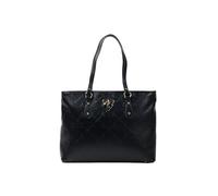 L'Atelier du sac - Borsa shopper Mathilde in ecopelle, nero (27 X 36 X 13 cm)