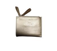 L'Atelier du Sac Donna Portafoglio Con Zip Ivy Poliuretano Verde Taglia Unica