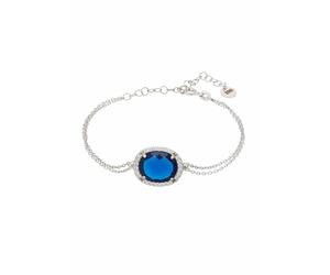 LATELITA Beatrice Oval Gemstone Bracciale Argento Zaffiro Hydro