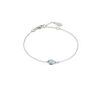 LATELITA Bracciale Luce Topazio Blu Gemma Damigella Regalo Argento Sterling 925