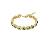 Latelita Bracciale Whistledown in oro con pietre preziose smeraldo