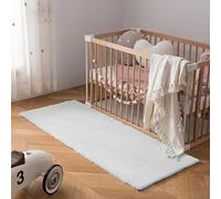 Latepis Tappeto Grigio 60x180 cm Tappeto Corridoio Soggiorno Moderno Pelo Corto Camera Da Letto Carpet Peloso Aspetto Pelliccia