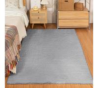 Latepis Tappeto Grigio Pelo Medio-corto 120x180 cm Morbido Tappeti Camera da Letto Salotto Moderno Cameretta Lavabile