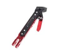 Lateral Stand Accessori Per Motociclette Supporto Per Cavalletto Laterale Regolabile Per Per Parcheggio(Red)