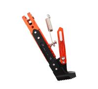 Lateral Stand Supporto Per Cavalletto Regolabile Per Accessori Per Moto Laterale Per Parcheggio(Orange)